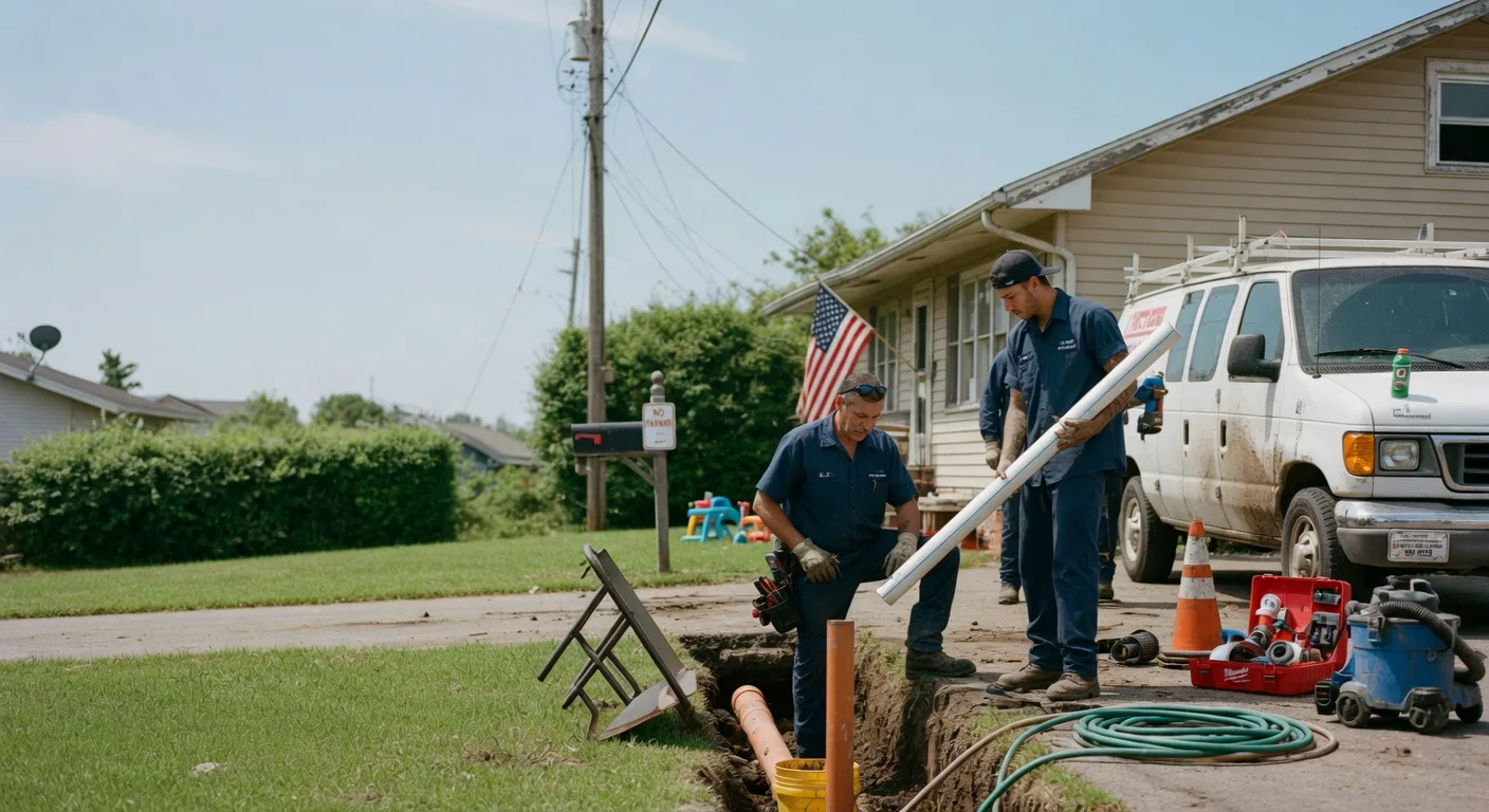 Sewer Line Inspection in Mozelle, KY